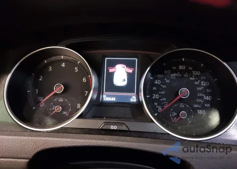 2017 Volkswagen Golf Gti Autobahn 4-Door/S 4-Door/Se 4-Door/Sport z USA, uszkodzony, nr VIN 3VW4T7AUXHM062725